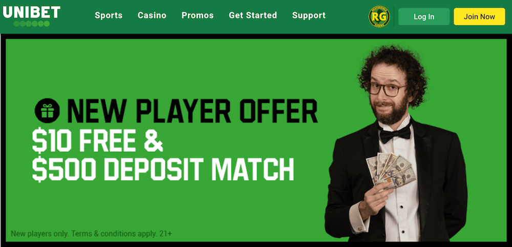 Unibet Online Casino - $10 Free, No Deposit Bonus Promo Code